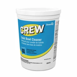 Diversey Crew Easy Paks Toilet Bowl Cleaner, Fresh Floral Scent, 0.5 oz Packet, 90 Packets/Tub, 2 Tubs/Carton