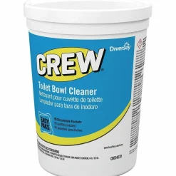 Diversey Crew Easy Paks Toilet Bowl Cleaner, Fresh Floral Scent, 0.5 oz Packet, 90 Packets/Tub, 2 Tubs/Carton