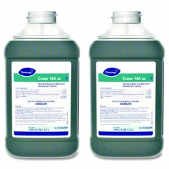 Diversey Crew Non-Acid Bowl and Bathroom Cleaner, Unscented, 2.5 L Bottle, 2/Carton