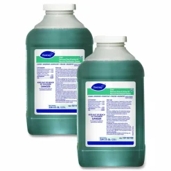 Diversey Crew Restroom Floor and Surface SC Non-Acid Disinfectant Cleaner, Fresh Scent, 2.5 L Bottle, 2/Carton