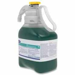 Diversey Crew Restroom Floor and Surface SC Non-Acid Disinfectant Cleaner, Fresh Scent, 1.4 L SmartDose, 2/Carton