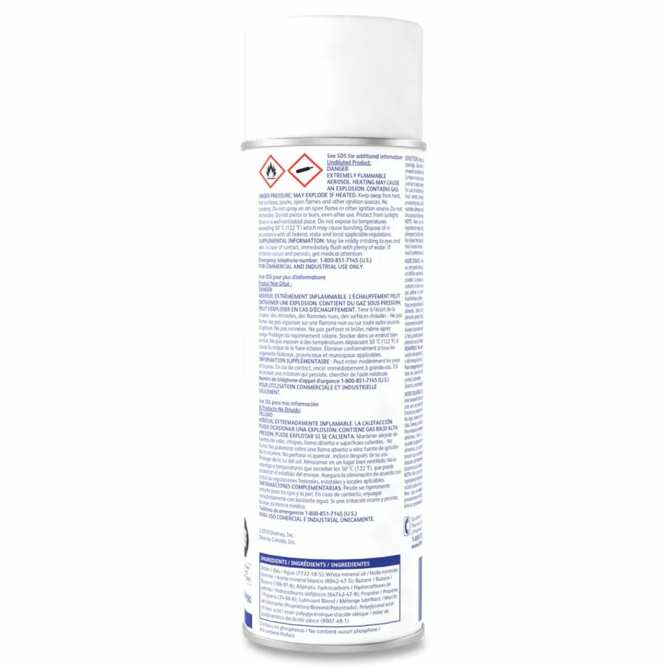 Diversey Deep Gloss Stainless Steel Maintainer, 16 Oz, Carton Of 12 Bottles