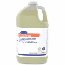 Diversey Dry Foam Shampoo and Encapsulation Cleaner, Floral Scent, Liquid, 1 gal, 4/Carton