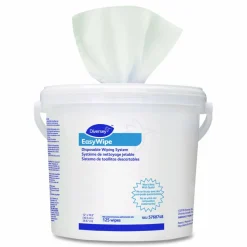 Diversey Easywipe Disposable Wiping Refill, White, 125/Tub, 6 Tub/Carton