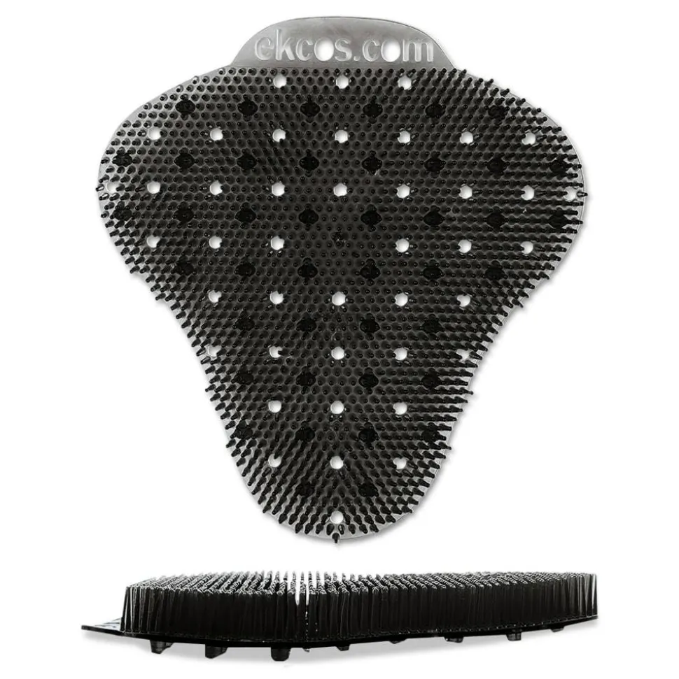 Diversey ekcoscreen Urinal Screens, Mint Scent, Black, Pack Of 12 Screens