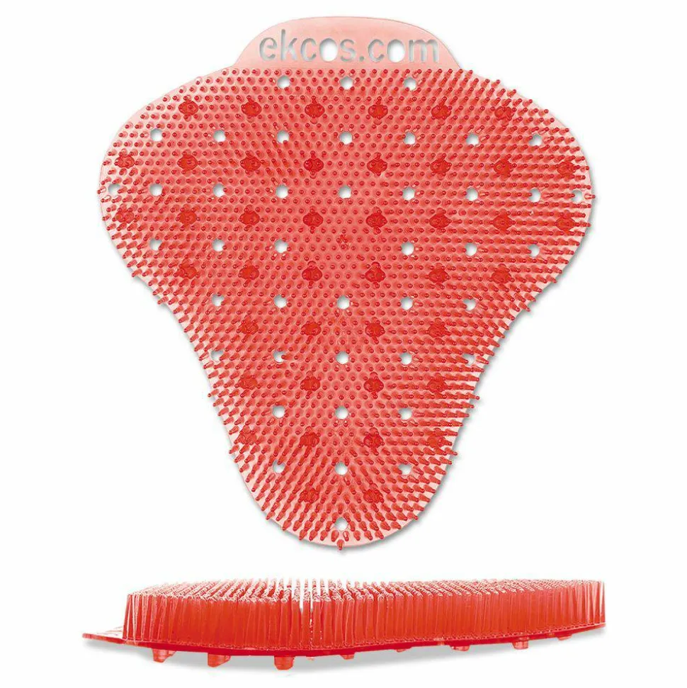 Diversey ekcoscreen Urinal Screens, Melon Scent, Red, 12/Carton