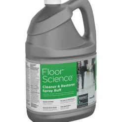 Diversey Floor Science Cleaner/Restorer Spray Buff, Citrus Scent, 1 gal Bottle