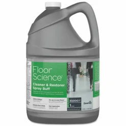 Diversey Floor Science Cleaner/Restorer Spray Buff, Citrus Scent, 1 gal Bottle, 4/Carton
