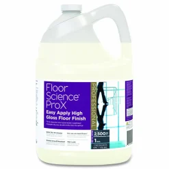 Diversey Floor Science ProX Easy Apply High Gloss Floor Finish, 1 gal Bottle, 4/Carton
