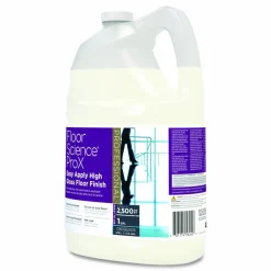 Diversey Floor Science ProX Easy Apply High Gloss Floor Finish, 1 gal Bottle, 4/Carton