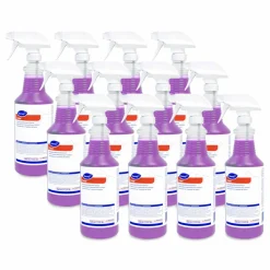 Diversey Foaming Acid Restroom Cleaner, Fresh Scent, 32 oz Spray Bottle, 12/Carton