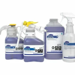 Diversey Glance Non-Ammoniated Glass & Multi-Surface Cleaner, Unscented, 2.5 L, Pack Of 2 Bottles