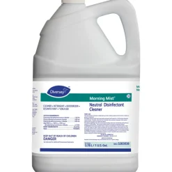 Diversey Morning Mist Neutral Disinfectant Cleaner, Fresh Scent, 1 gal Bottle