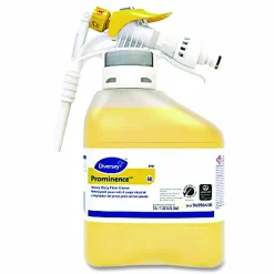 Diversey Prominence Heavy-Duty Floor Cleaner, Citrus Scent, 5 L, RTD, 1 Bottle/Carton