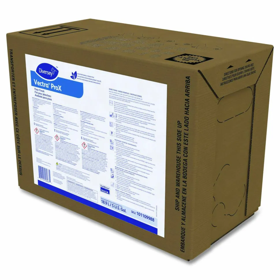 Diversey ProX Floor Finish, 5 gal, Bag-in-Box