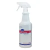 Diversey Screen-Printed Empty Bottles, J512 Sanitizer, 32 Oz, Clear, Pack Of 12 Bottles.