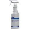 Diversey Screen-Printed Empty Bottles, Glance, 32 Oz, Clear, Pack Of 12 Bottles.