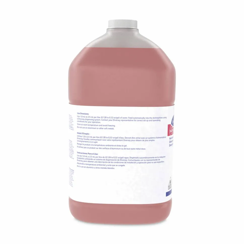 Diversey Sealed Air Suma Nova L6 Mechanical Dish Detergent, Liquid, 1 gal, 4/Carton
