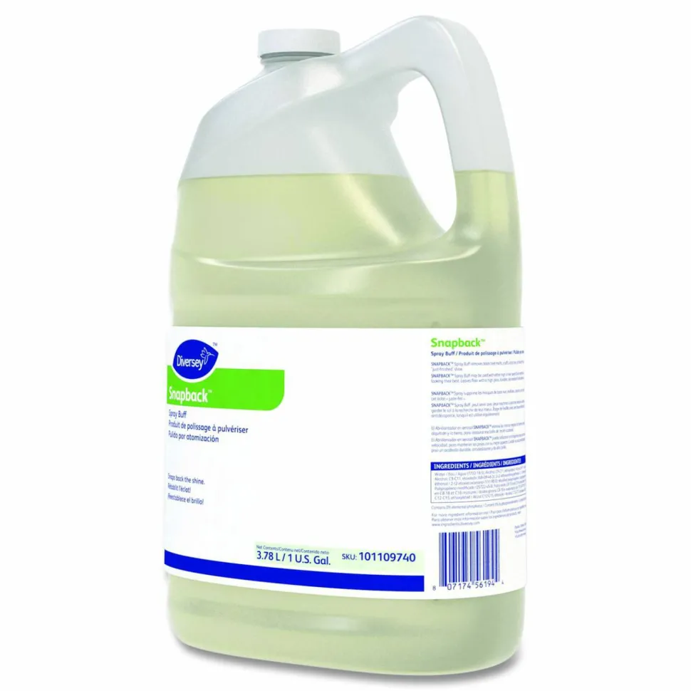 Diversey Snapback Spray Buff, 1 gal Bottle, 4 Bottles/Carton