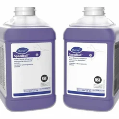 Diversey Speedball Power Cleaner & Degreaser Concentrate, 2.6 Quart, Fresh Lemon/Citrus Scent, Carton Of 2 Jugs
