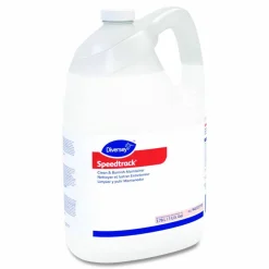Diversey Speedtrack Floor Cleaner, Unscented, 1 gal Bottle, 4/Carton