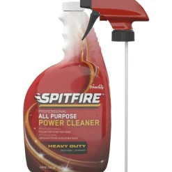 Diversey Spitfire All Purpose Power Cleaner, Fresh Crisp Pine Scent, Liquid, 32 oz Spray Bottle, 4/Carton