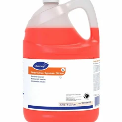 Diversey Stride Neutral Cleaner, Citrus Scent, 1 gal, 4 Bottles/Carton