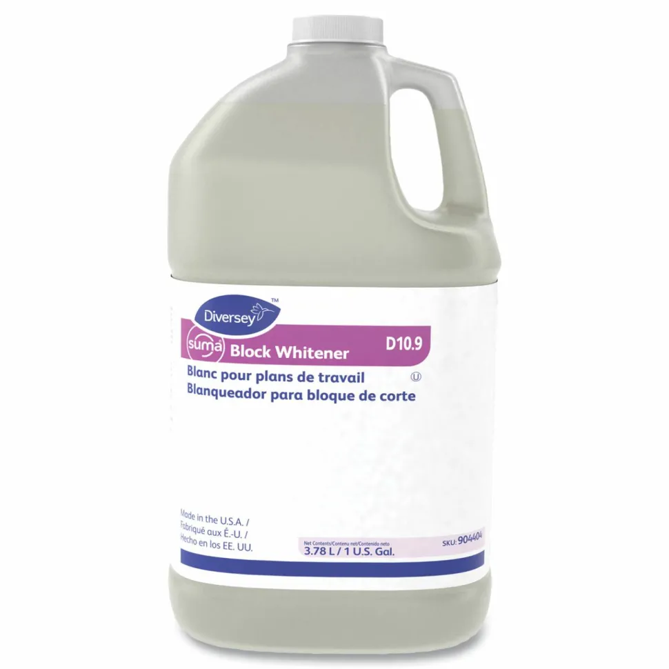 Diversey Suma Block Whitener, 1 gal Bottle, 4/Carton
