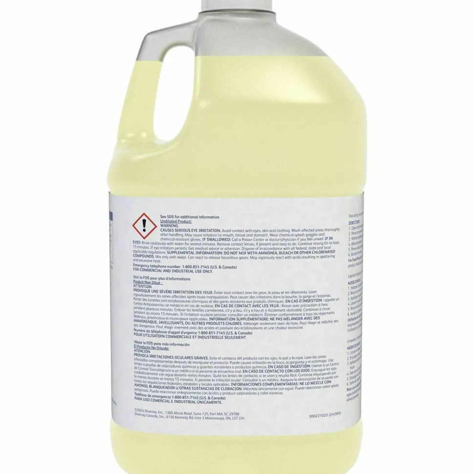 Diversey Suma Block Whitener, 1 gal Bottle, 4/Carton