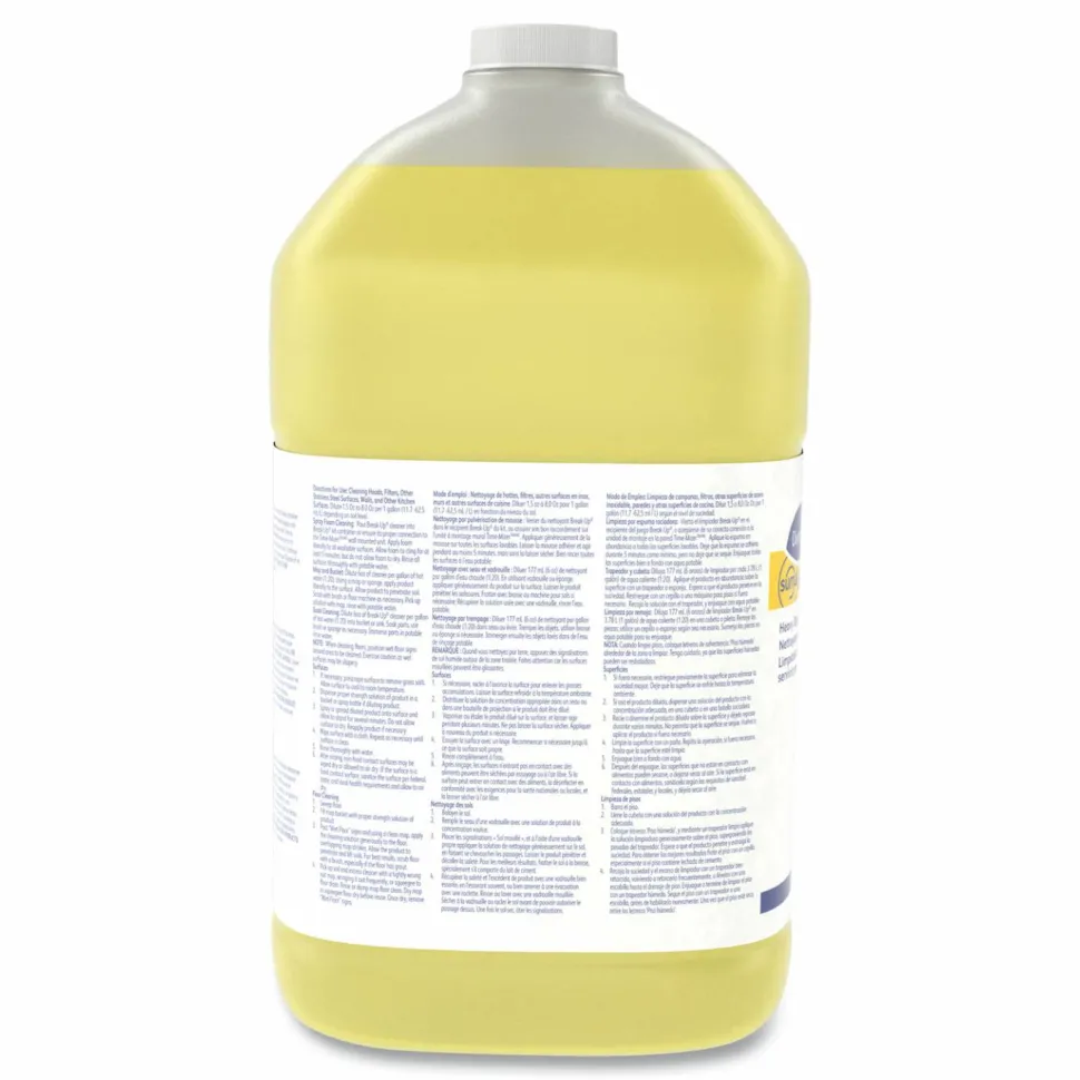 Diversey Suma Break-Up II D3.5 Heavy-Duty Foaming Grease-Release Cleaner, 128 oz Bottle, 4/Carton