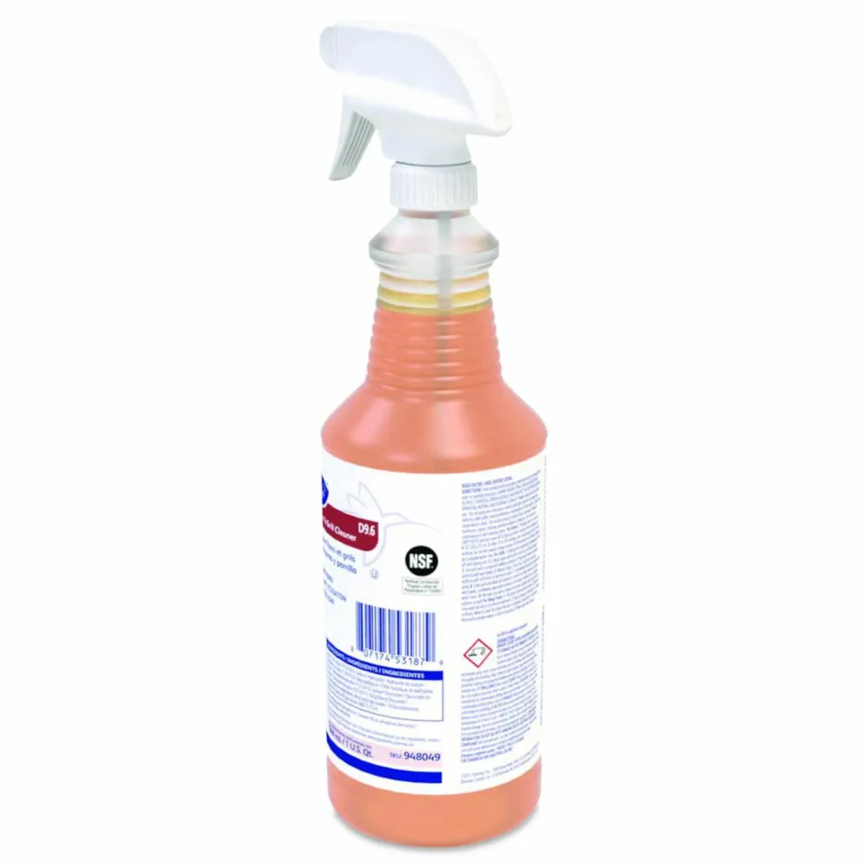 Diversey Suma Oven and Grill Cleaner, 32 oz, Spray Bottle, 12/Carton