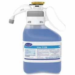 Diversey Virex II 256 One-Step Disinfectant Cleaner Deodorant, Mint Scent, 1.4 L SmartDose, 2/Carton