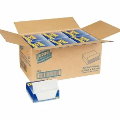 Dixie Dispens-A-Wax Waxed Deli Patty Paper, 5.5 x 5.5, 1,000/Box, 24 Boxes/Carton