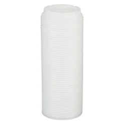 Dixie Dome Lid, Fits 10 oz to 16 oz PerfecTouch Hot Cups/12 oz to 20 oz WiseSize Hot Cups, Plastic, White, 500/Carton