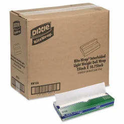 Dixie Dry Wax Light Weight Deli Paper, 15.12 x 10.75, 500/Pack, 12 Packs/Carton