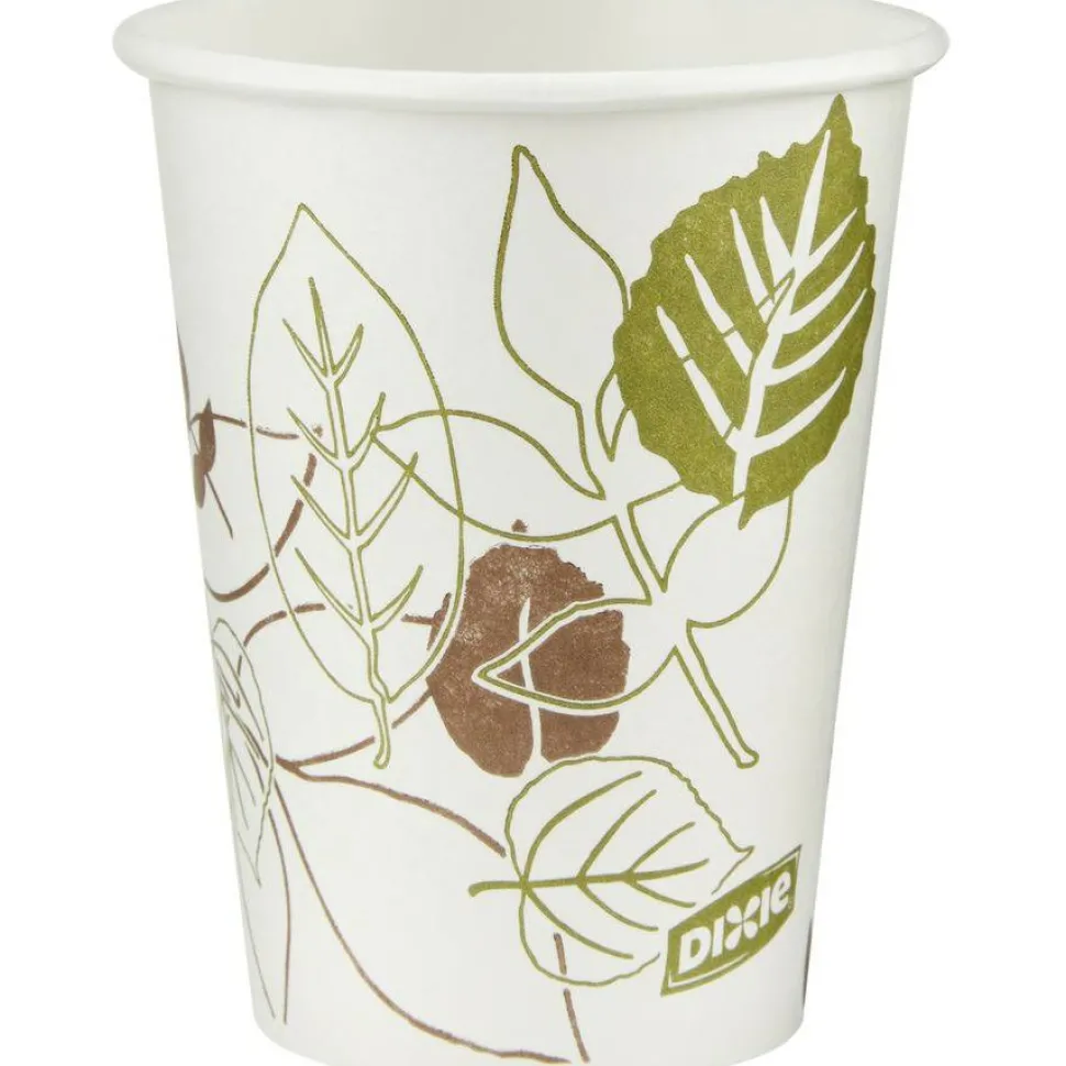 Dixie Pathways 8 oz Paper Hot Cups By GP Pro