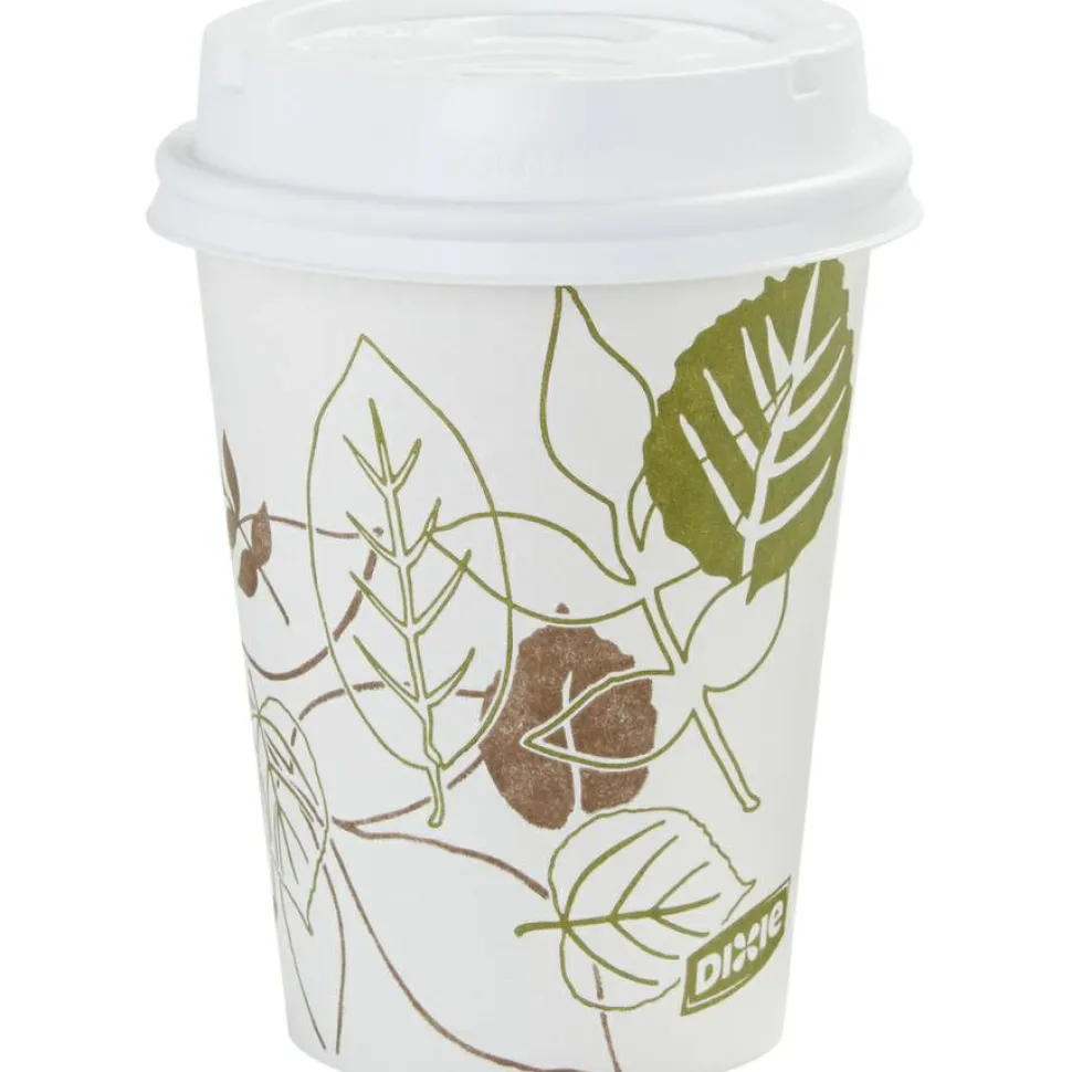Dixie Pathways 8 oz Paper Hot Cups By GP Pro