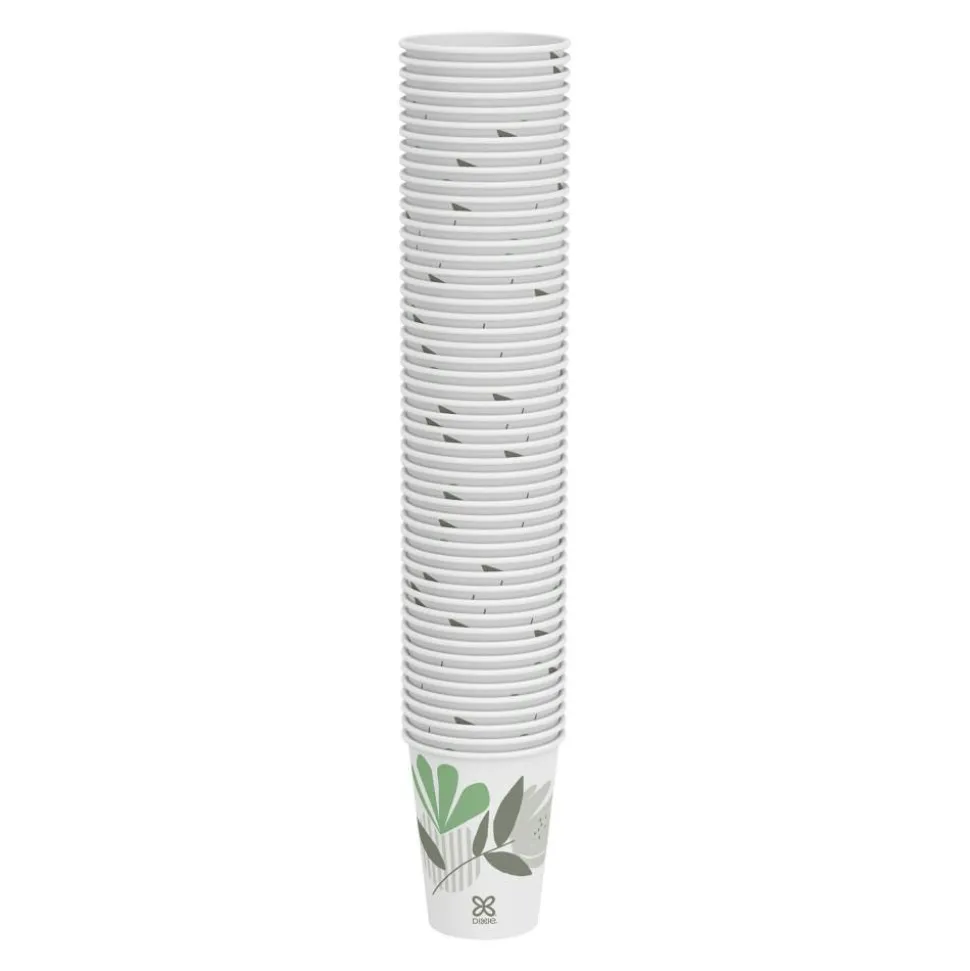 Dixie Pathways 8 oz Paper Hot Cups By GP Pro