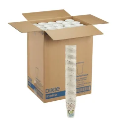 Dixie PerfecTouch 16 oz Insulated Paper Hot Coffee Cups by GP Pro