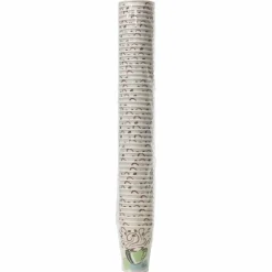 Dixie PerfecTouch 8 oz Insulated Paper Hot Coffee Cups by GP Pro - 50 / Pack