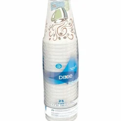 Dixie PerfecTouch 12 oz Insulated Paper Hot Coffee Cups by GP Pro