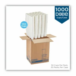 Dixie PerfecTouch 12 oz Insulated Paper Hot Coffee Cups by GP Pro