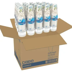 Dixie PerfecTouch 16 oz Insulated Paper Hot Coffee Cups by GP Pro