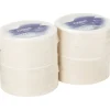 Dixie Basic Light-Weight Paper Plates, 8 1/2", White, 500 Count (125 Plates Per Pack, 4 Packs Per Case)