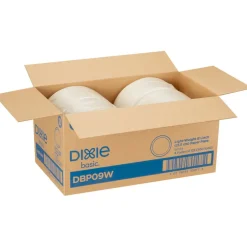 Dixie Basic Light-Weight Paper Plates, 8 1/2