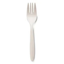 Dixie Bulk Case Plastic Forks, White, Case Of 1,000