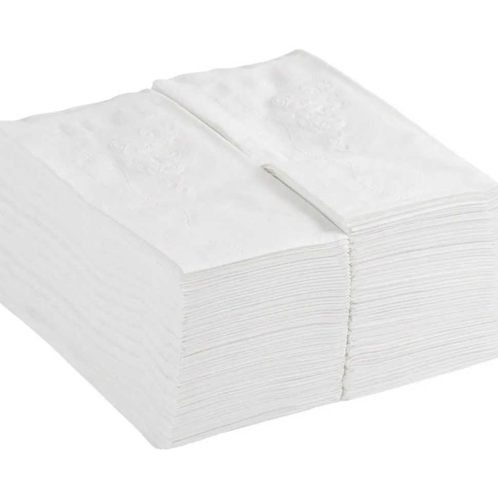 Dixie 1/8-Fold Dinner Napkin, 2-Ply, 16 x 15, White, 3,024/Carton