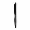 Dixie Heavy/Medium-Weight Knives, Black, Pack Of 1,000