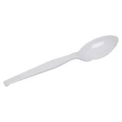 Dixie Heavy/Medium-Weight Spoons, White, Pack Of 1,000