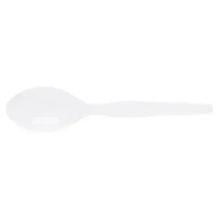 Dixie Heavy/Medium-Weight Spoons, White, Pack Of 1,000